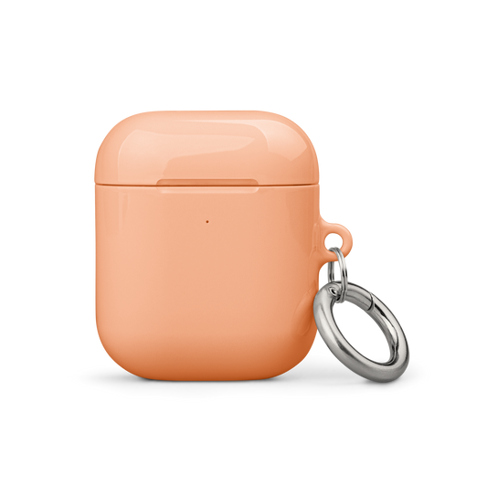 AirPods® headphone case Peachy Apricot peach pink