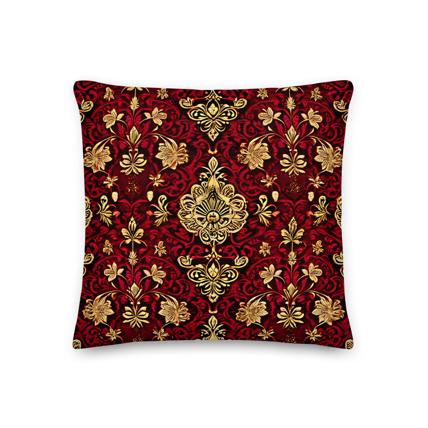 Decorative cushion with Ottoman palace pattern