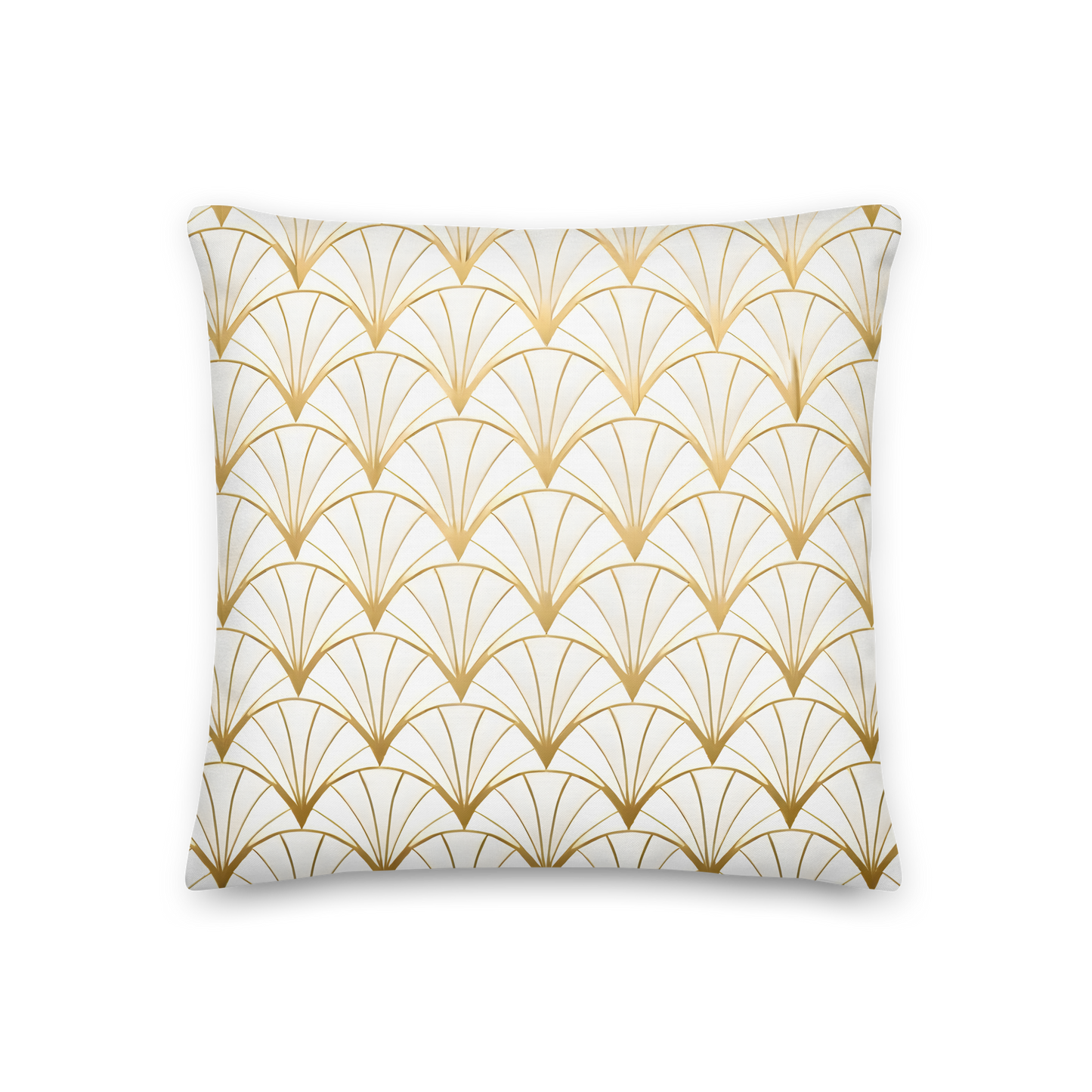 Decorative cushion with Art Deco pattern