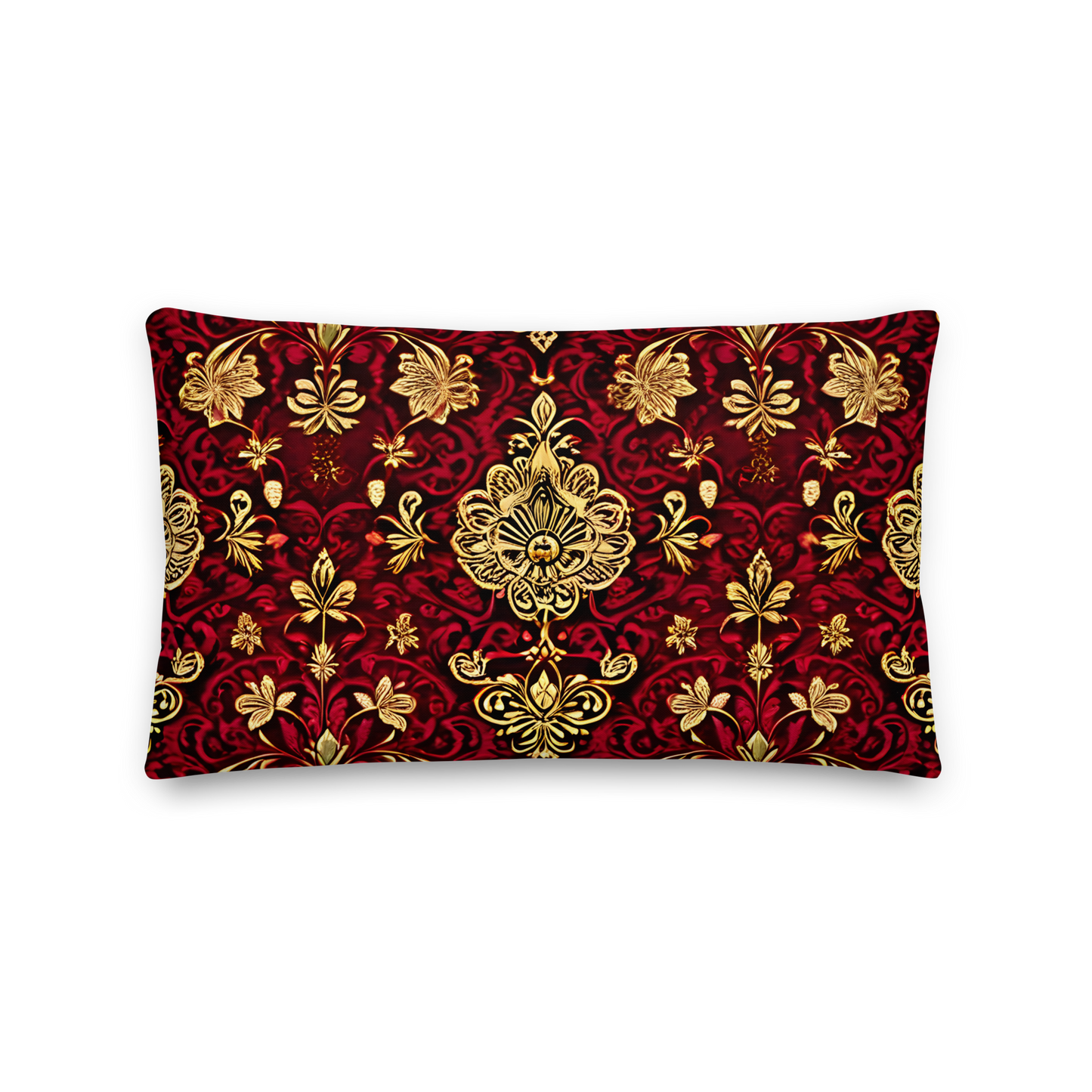 Decorative cushion with Ottoman palace pattern