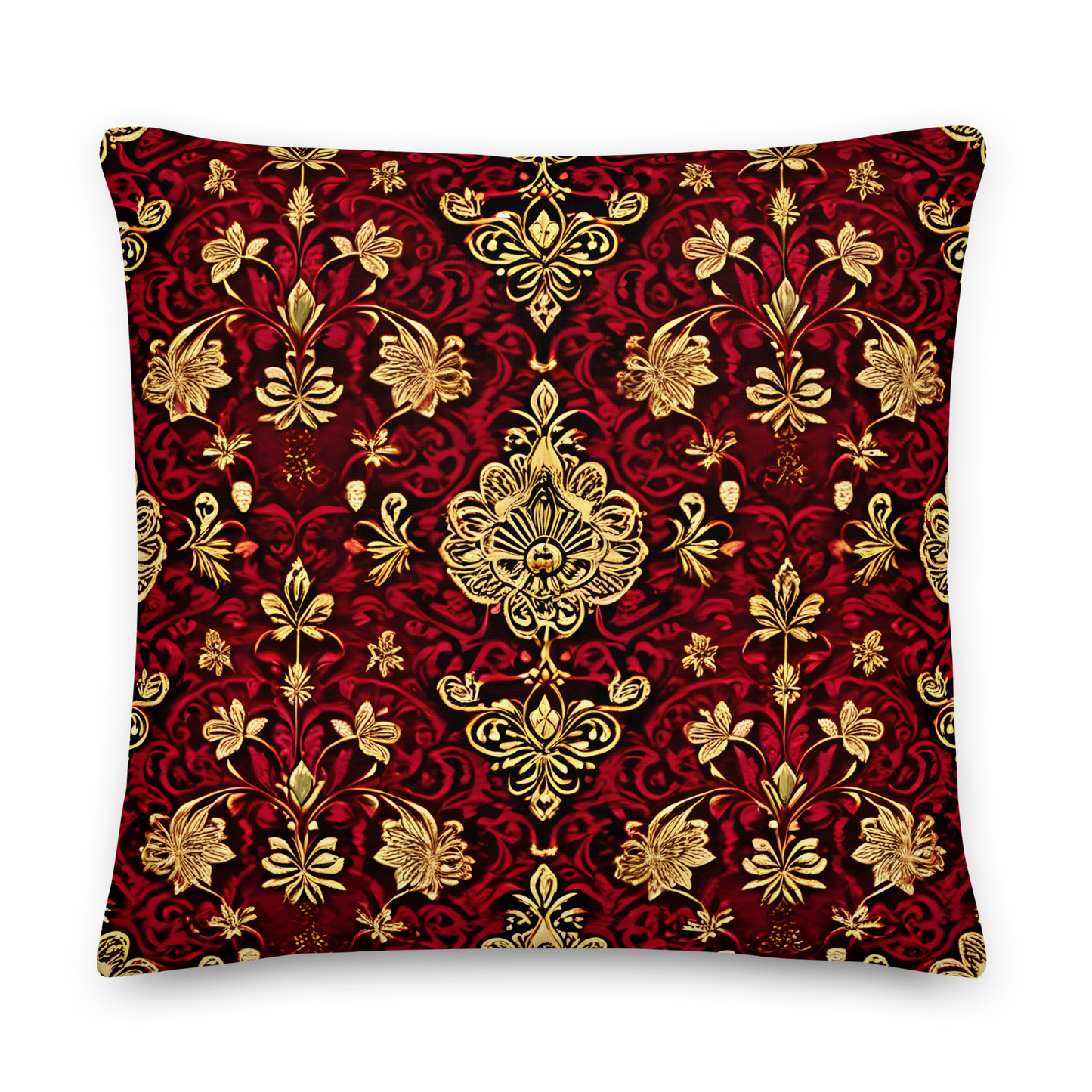 Decorative cushion with Ottoman palace pattern