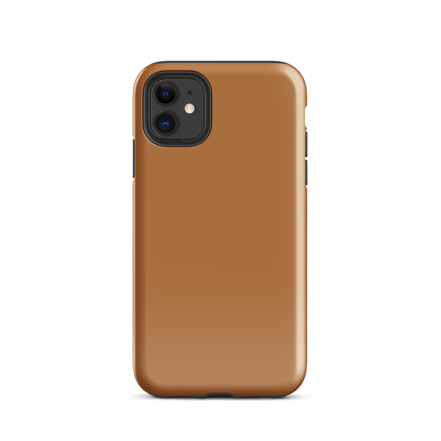 iPhone® hard case mobile phone case Copper Glow copper