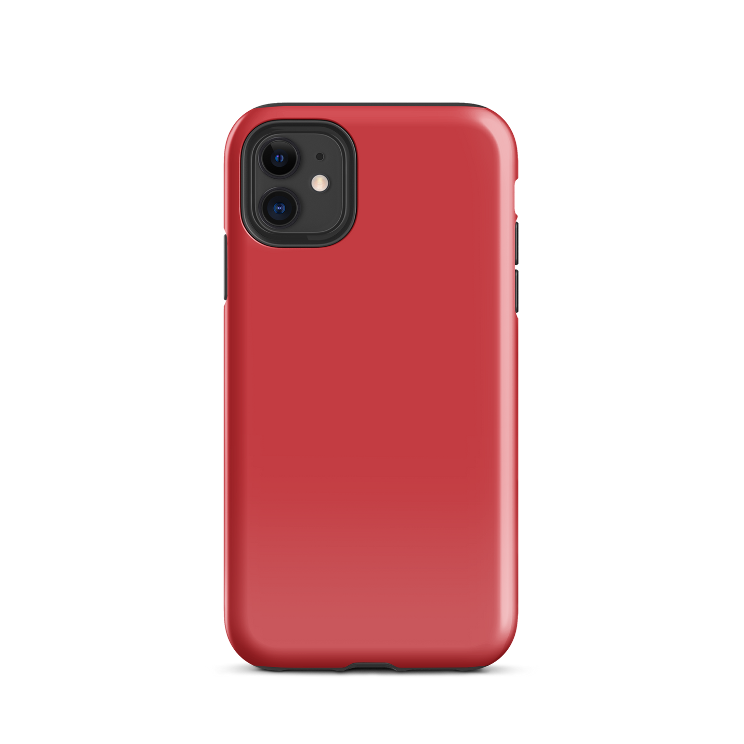 iPhone® hard case mobile phone case Ruby Radiance crimson red