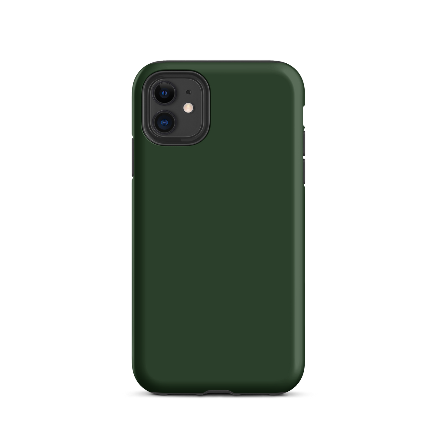 iPhone® hard case mobile phone case Mystic Forest fir green