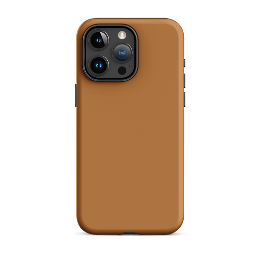 iPhone® hard case mobile phone case Copper Glow copper